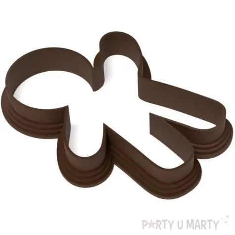 foremka boze narodzenie ciasteczkowy ludzik 67x88 mm brazowy