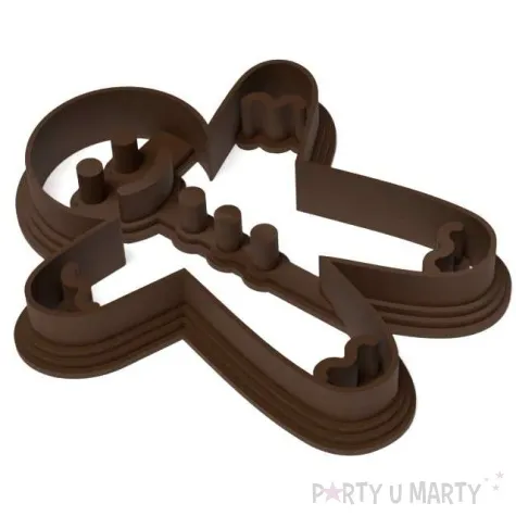 foremka boze narodzenie ciasteczkowy ludzik pelen szczegolow 88x77 mm brazowy