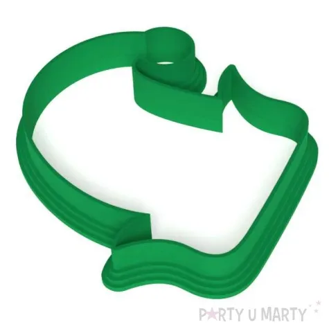 foremka boze narodzenie elfia czapka z uszami 84x77 mm zielony