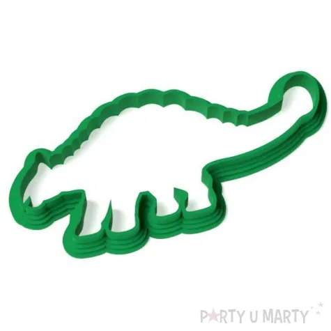 foremka dinozaury ankylozaur 93x65 mm zielona