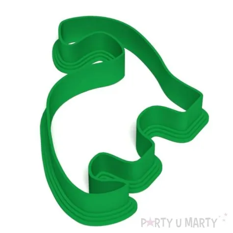 foremka dinozaury brontozaur 87x78 mm zielona