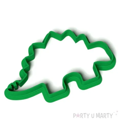 foremka dinozaury stegozaur 92x54 mm zielona