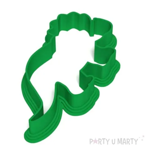 foremka dinozaury triceratops 92x54 mm zielona