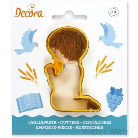foremka do ciasteczek i komunia sw chlopiec decora