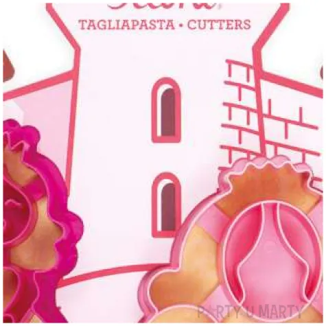 foremka do ciasteczek ksiezniczka w karecie decora 2 szt