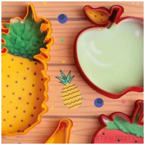 foremka do ciasteczek owoce decora 4 szt