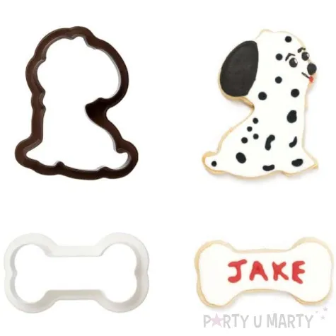 foremka do ciasteczek pies i kosc decora 2 szt