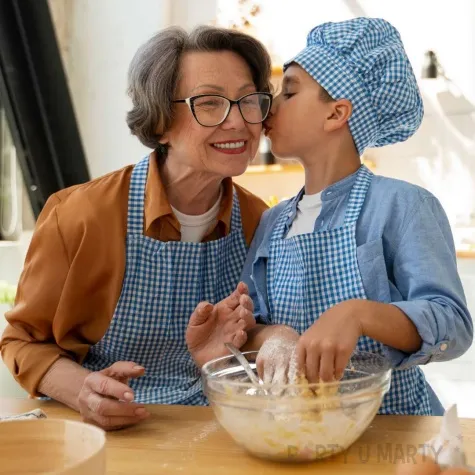 foremka dzien babci i love babcia 88x88 mm fioletowy