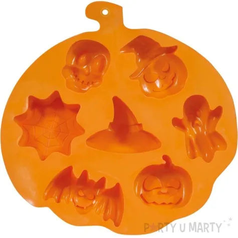 foremka halloween dynie kapelusz duch pomaranczowy guirca