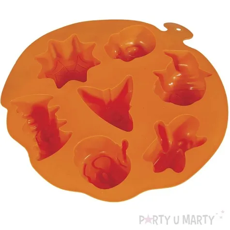 foremka halloween dynie kapelusz duch pomaranczowy guirca