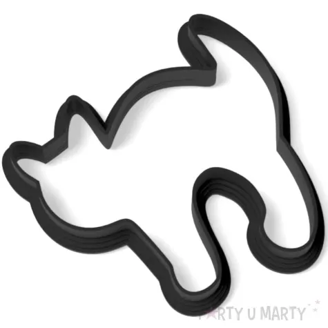 foremka halloween kot najezony 76x83 mm czarna