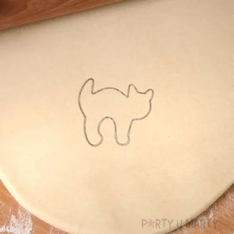 foremka halloween kot najezony 76x83 mm czarna