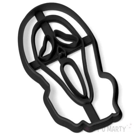 foremka halloween krzyk 55x95 mm czarna