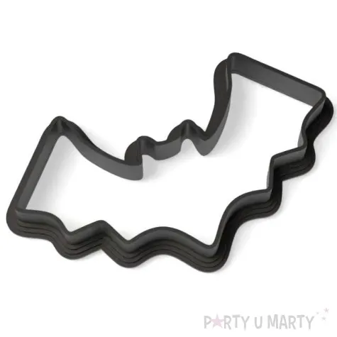 foremka halloween nietoperz gacek 88x51 mm czarna metaliczna