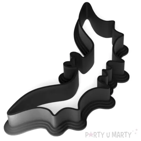 foremka halloween nietoperz mroczek 98x48 mm czarna