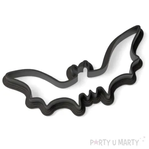 foremka halloween nietoperz mroczek 98x48 mm czarna metaliczna