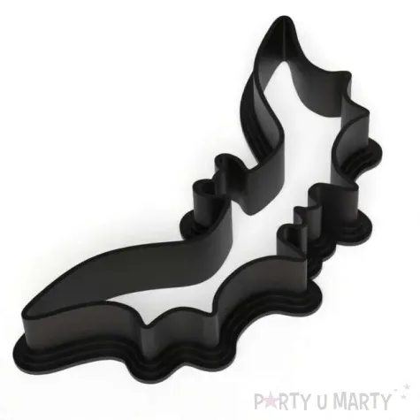 foremka halloween nietoperz mroczek 98x48 mm czarna metaliczna