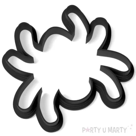 foremka halloween obrys pajaka 73x86 mm czarna