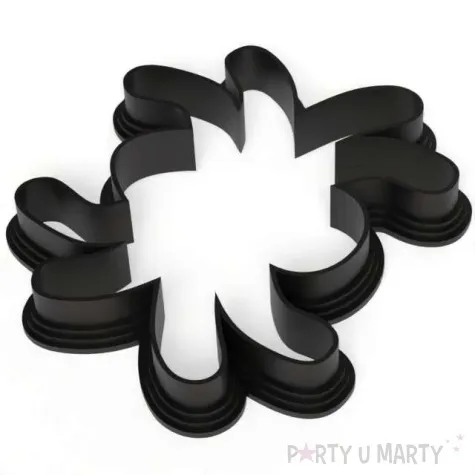 foremka halloween obrys pajaka 73x86 mm czarna metaliczna