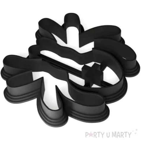 foremka halloween pajaczek uroczy 73x86 mm czarna