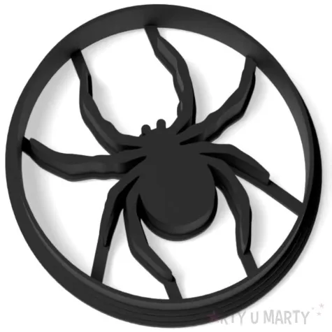 foremka halloween pajak katnik 78x78mm czarna