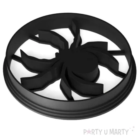 foremka halloween pajak katnik 78x78mm czarna