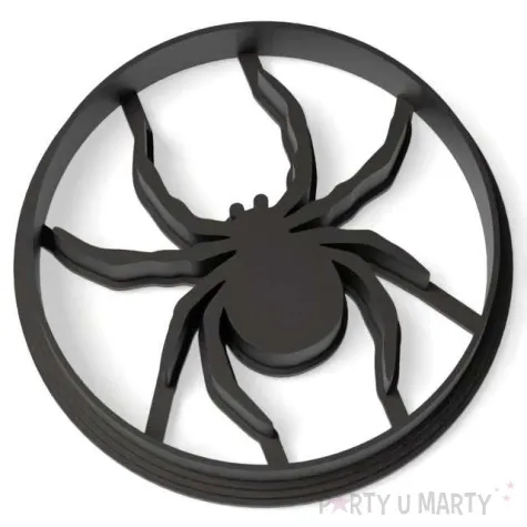 foremka halloween pajak katnik 78x78mm czarne metaliczne