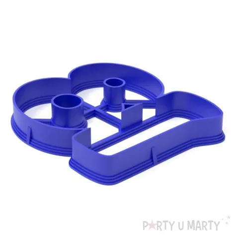 foremka liczba 18 67x80 mm niebieska