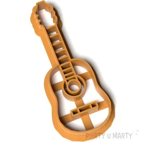 foremka meksykanskie party gitara 98x40 mm pomaranczowa
