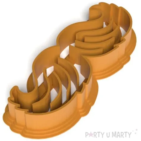 foremka meksykanskie party wasy zdobione 88x34 mm pomaranczowa