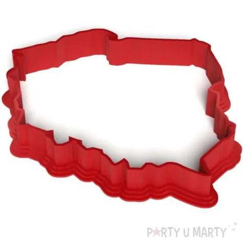 foremka polska czerwona 83x78 mm