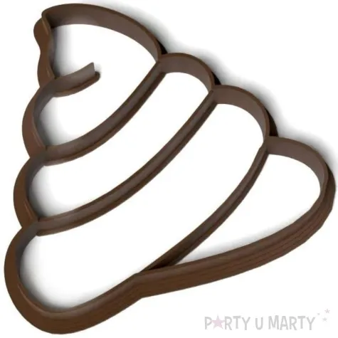 foremka poop kupa lux 91x86 mm brazowa