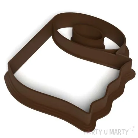 foremka poop papier toaletowy 81x68 mm brazowa