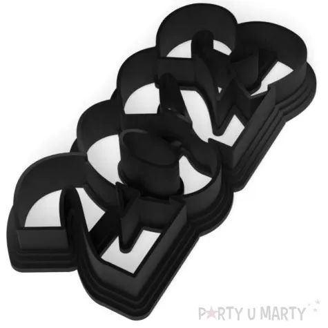 foremka sylwester 2023 96x46 mm czarny