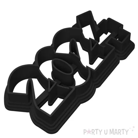 foremka sylwester 2024 98x48 mm czarny