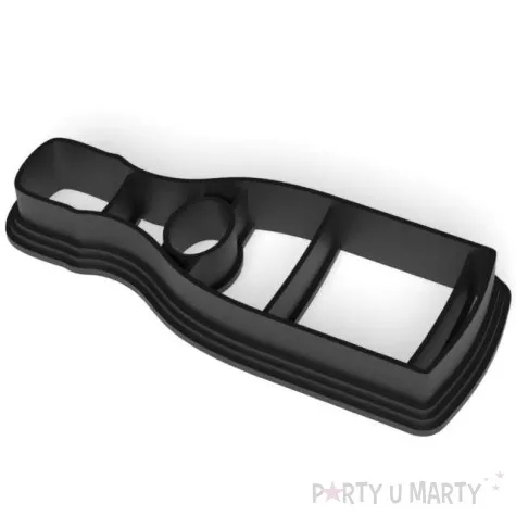 foremka sylwester szampan czarny 35x89 mm