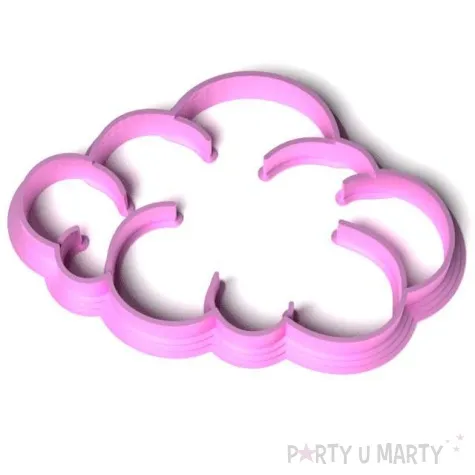 foremka unicorn chmurka deluxe rozowa metaliczna 87x58 mm