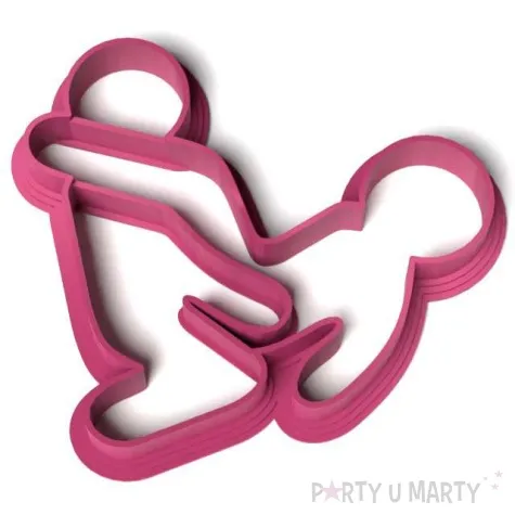 foremka wieczor panienski kamasutra classic 83x72 mm rozowa