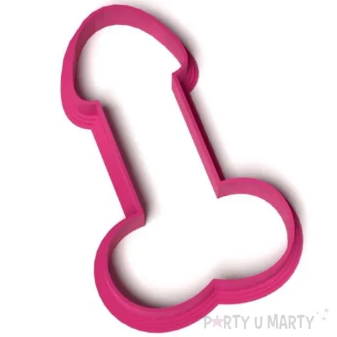 foremka wieczor panienski penisek willy classic 58x98 mm rozowa