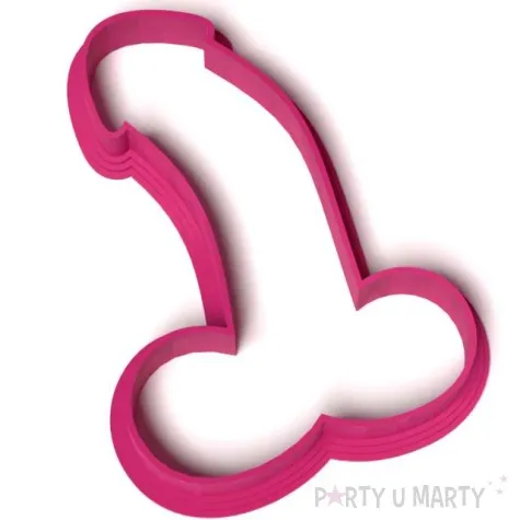 foremka wieczor panienski penisek willy crazy 57x87 mm rozowa