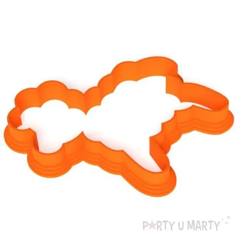 foremka wielkanoc baranek z czupryna 88x86 mm pomaranczowa neonowa