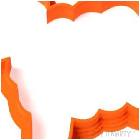 foremka wielkanoc baranek z czupryna 88x86 mm pomaranczowa neonowa