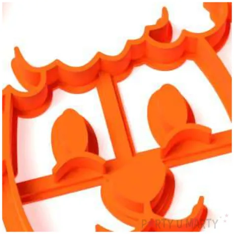 foremka wielkanoc baranek z usmiechem 76x86 mm pomaranczowa neonowa