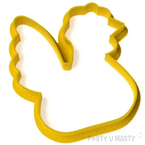 foremka wielkanoc kura 78x83 mm zolty