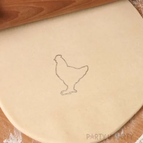 foremka wielkanoc kura classic 87x76 mm zolty