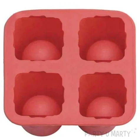 foremki lodowe kieliszki czerwone dajar 4 szt
