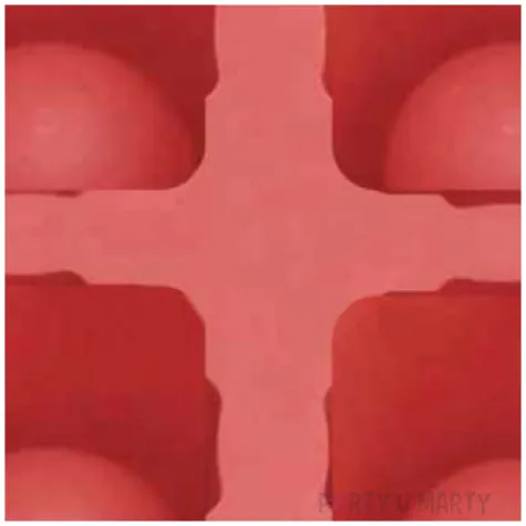 foremki lodowe kieliszki czerwone dajar 4 szt