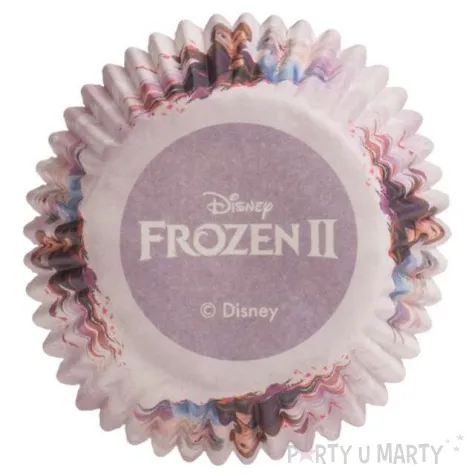 foremki na muffinki frozen dekora 25 szt