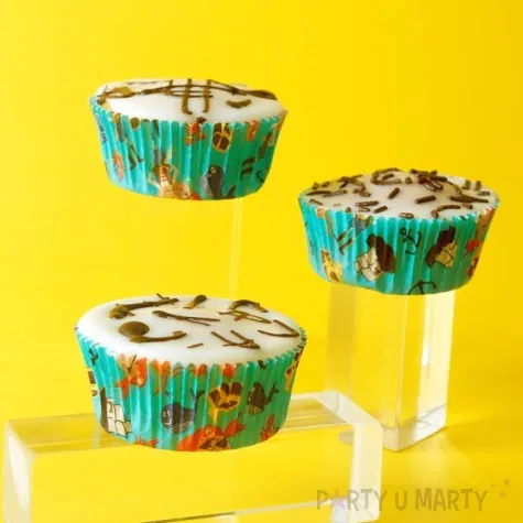 foremki na muffinki piraci niebieski demmler 60 szt