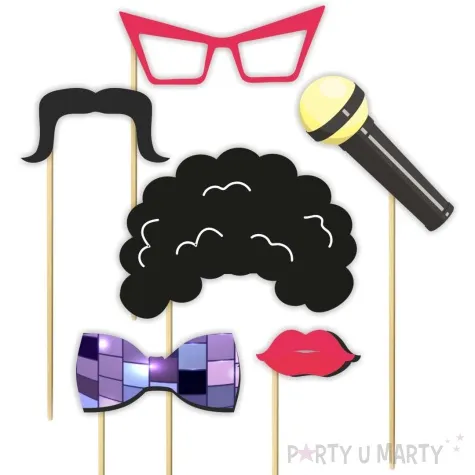 fotogadzet patyczki disco holo muszka 6 szt